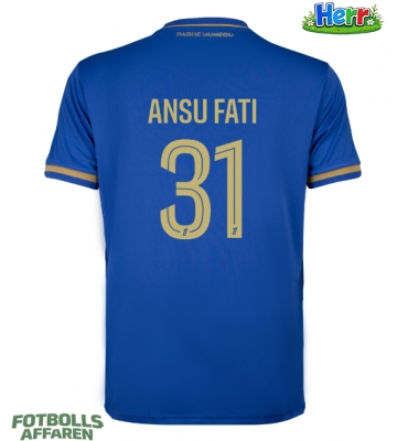 AS Monaco Ansu Fati #31 Bortatröja 2025-26 Kortärmad